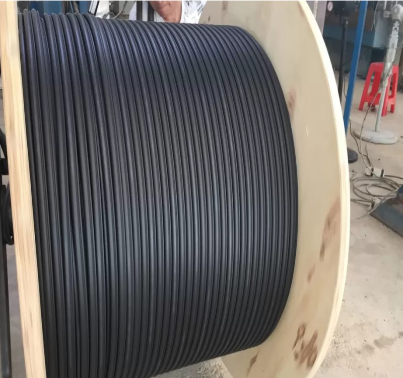 Encapsulated Coiled tubing process
