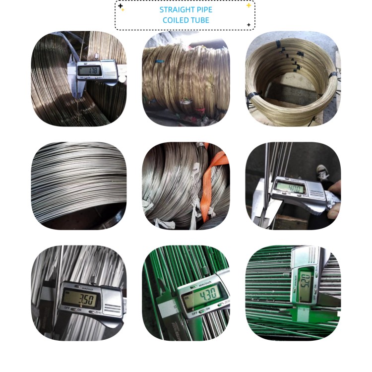 316 stainless steel capillary tubing display