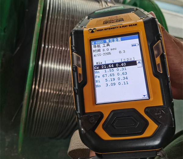 2205 Stainless Steel Coiled Tubing Measurement