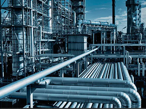 Corrosion resistant stainless steel pipe for chemical industry