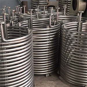 Finished stainless steel coil tube