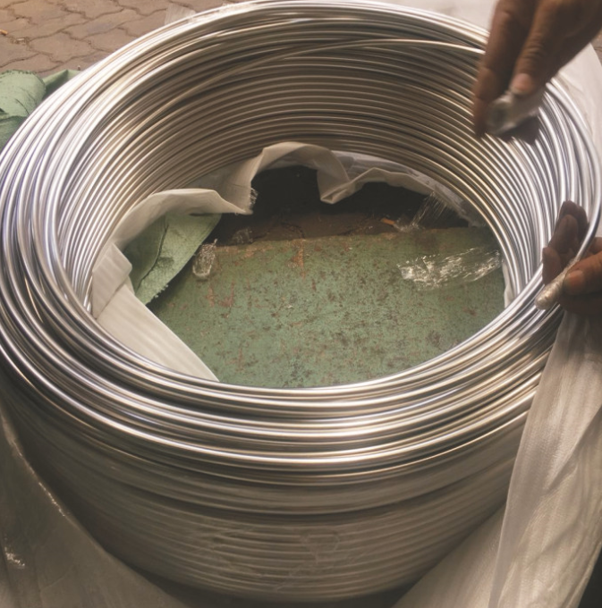 China ASTM Alloy 625 Stainless Steel Coiled tubing Coil Tubes Manufacturers, Pricelist