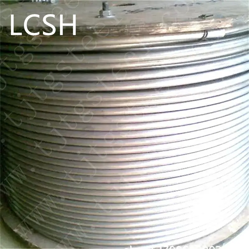 1/2 inch stainless steel coiled tubing 316L precision grade
