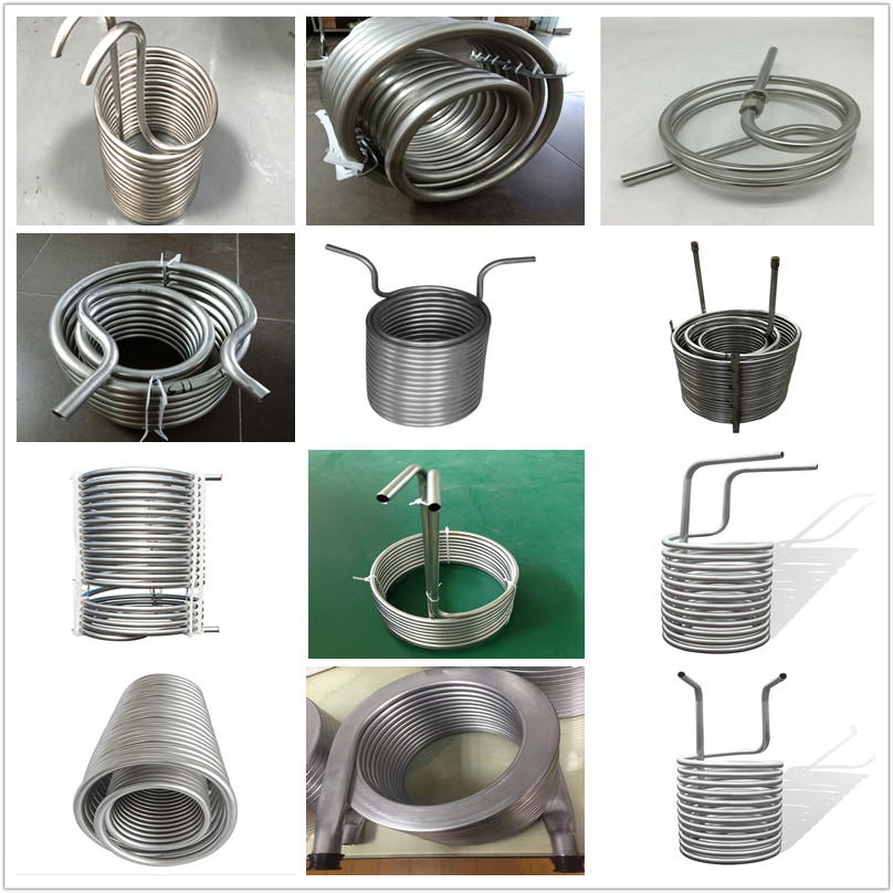 Stainless steel coil tube and bended tube specifications