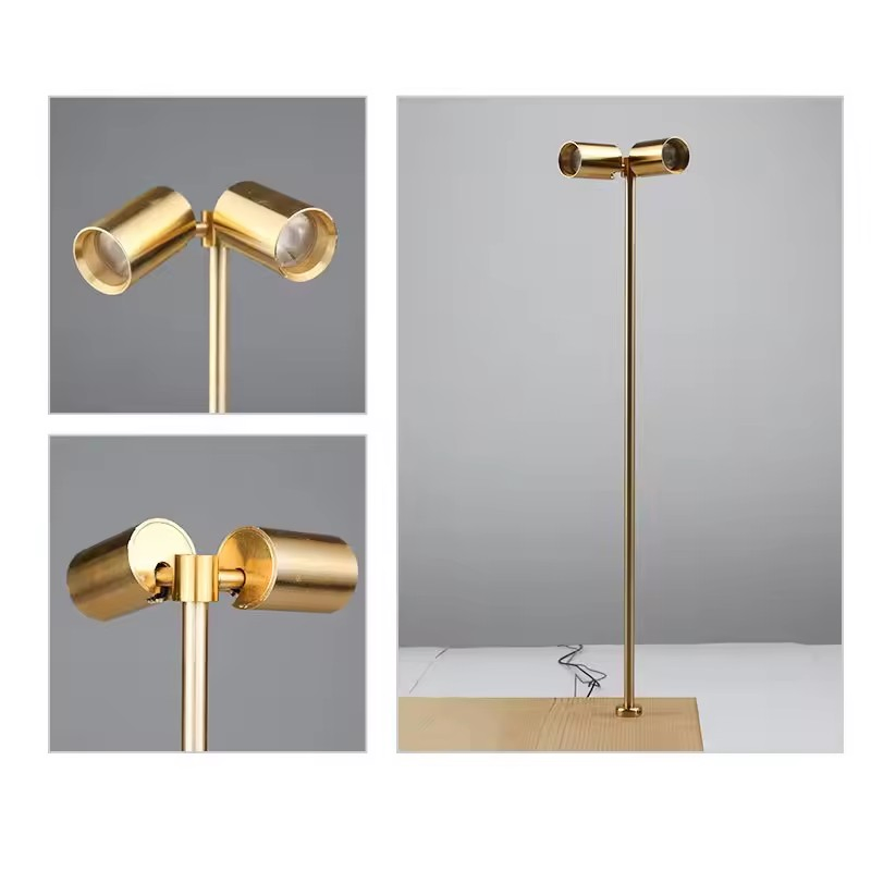 LED Spot Watch Jewelry Display Double Head Shop Cabinet Museum Showcase Lighting