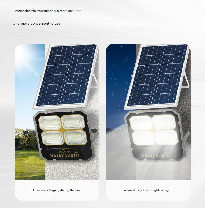 Solar Spot Light 300lm Adjustable LED for Garden Tree Landscape Lighting