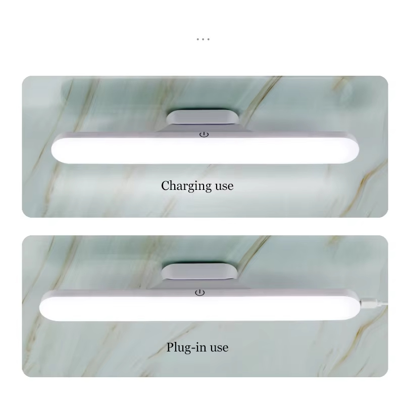 LED Makeup Morror Light Vanity Book Light 5V USB 30cm Wall Lamp Eye Protection Hanging Magnetic Lamp Touch Switch Night Light