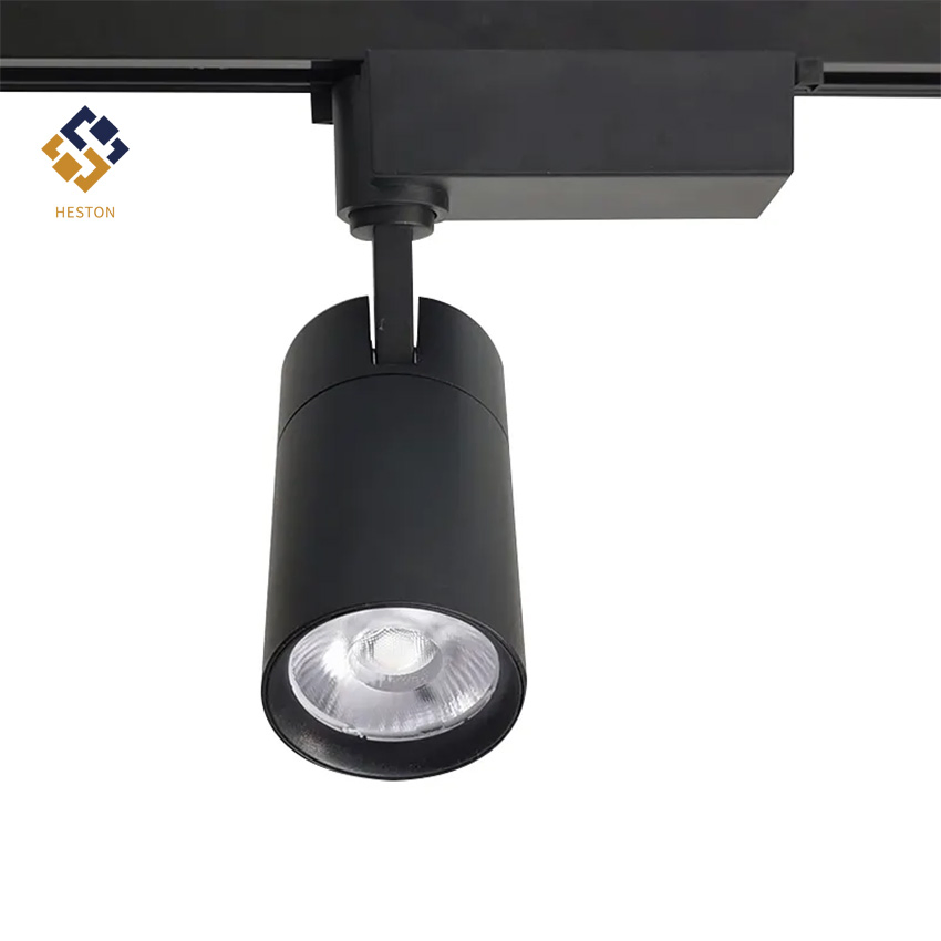 40W Track Spot Light Aluminum Shell High Lumen COB LED Track Lighting