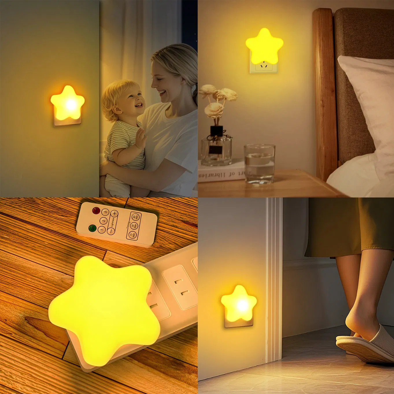 211 Little Star Night Light USB Charging Bedside Dimming Ambient Light