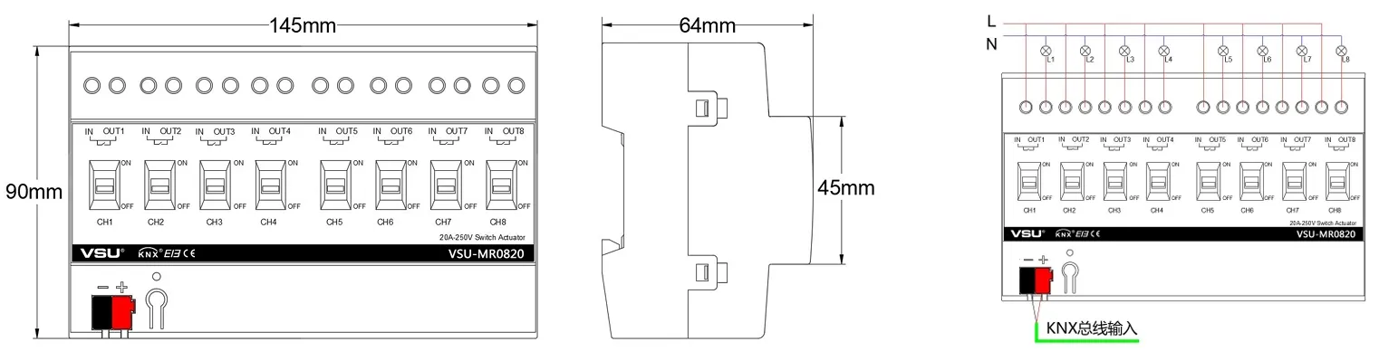 VSU-MR0820 Diagram
