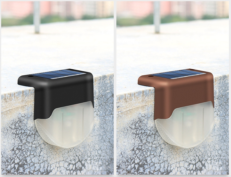 Wholesale Garden Decoration Lighting Waterproof Outdoor Solar LED Deck Path Step Lamp Solar Powered Garden Step Light