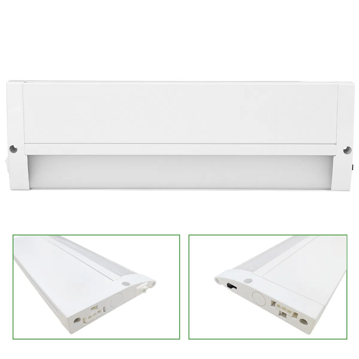 9W 1200lm LED Under Cabinet Lights Closet Kitchen Lighting