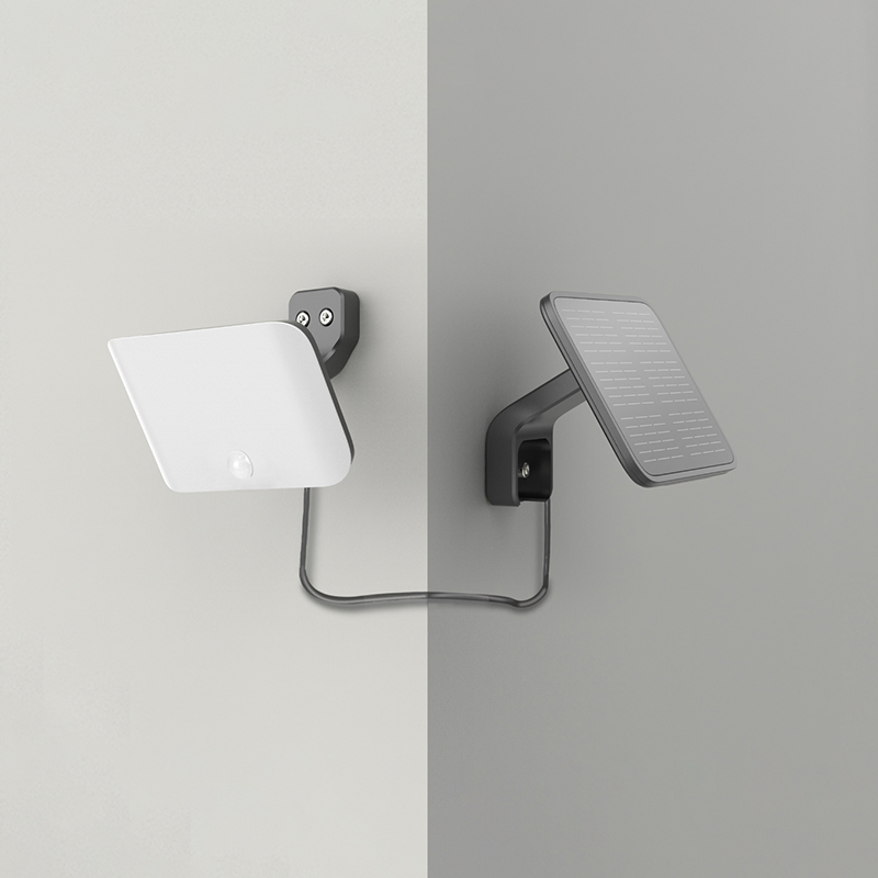 Solar Garden Sensor Night Light Wall Lamp 3 Working-Modes+Type C/Solar Panel Charging