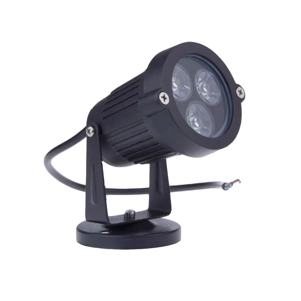 3W IP66 30 Degree LED Small Solar Spot Light Landscape Light Projector Light Spot Light LED Lamp