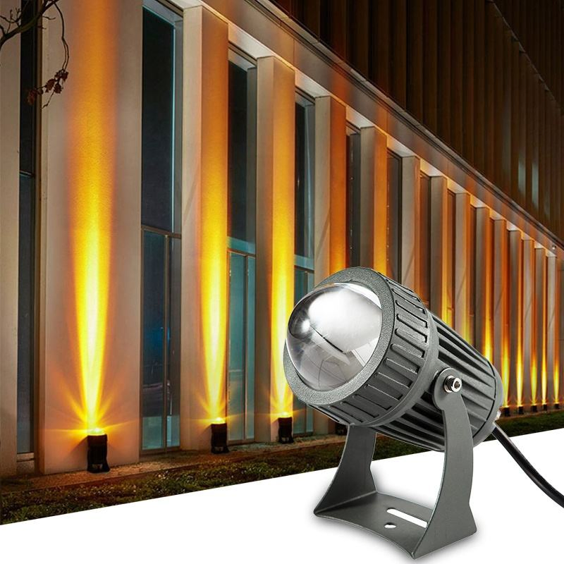 Long Range Landscape Street Garden Spot Light Exterior Wall Lighting Outdoor IP65 Waterproof LED Flood Light Spotlight