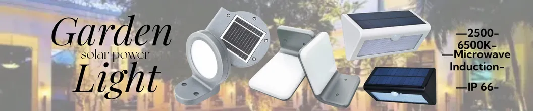 Solar Wall Light Banner