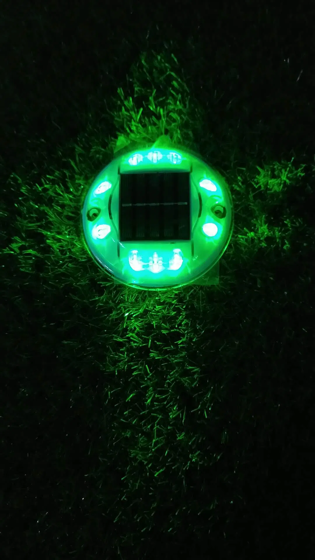 Solar Deck Lighting Wall Lights Outdoor Wireless Solar Dock Step Road Marker Warm Light for Garden Path Stair Wall Driveway Lighting