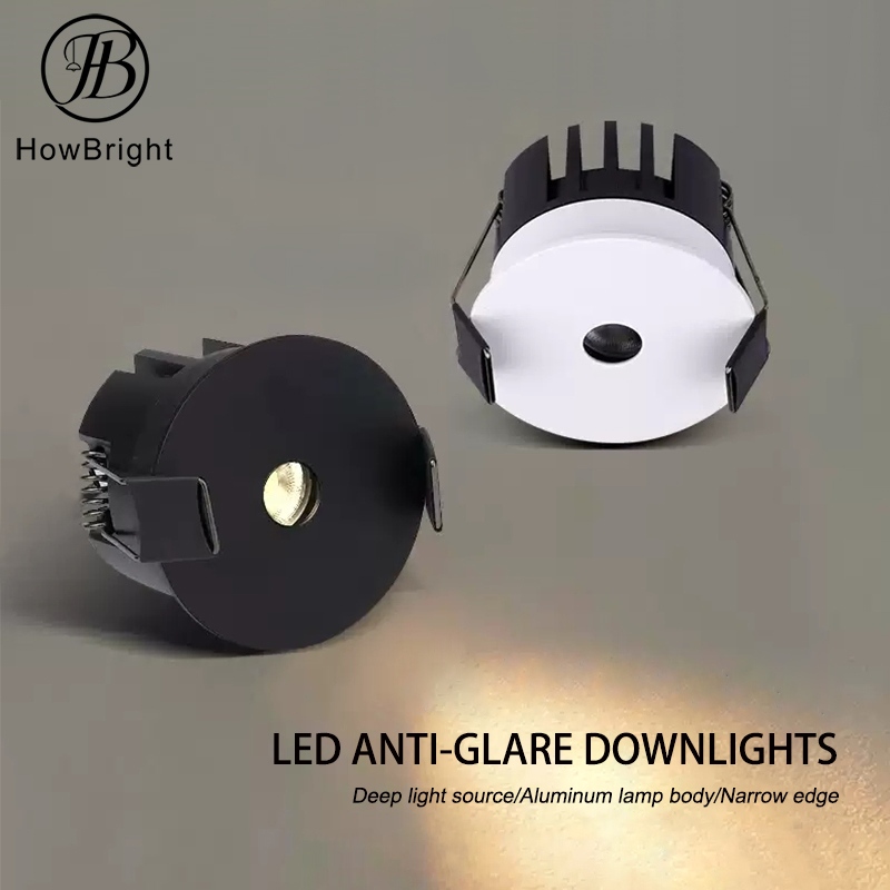 Commercial 3W 7W 10W 12W Shape Recessed Mounted LED Downlight