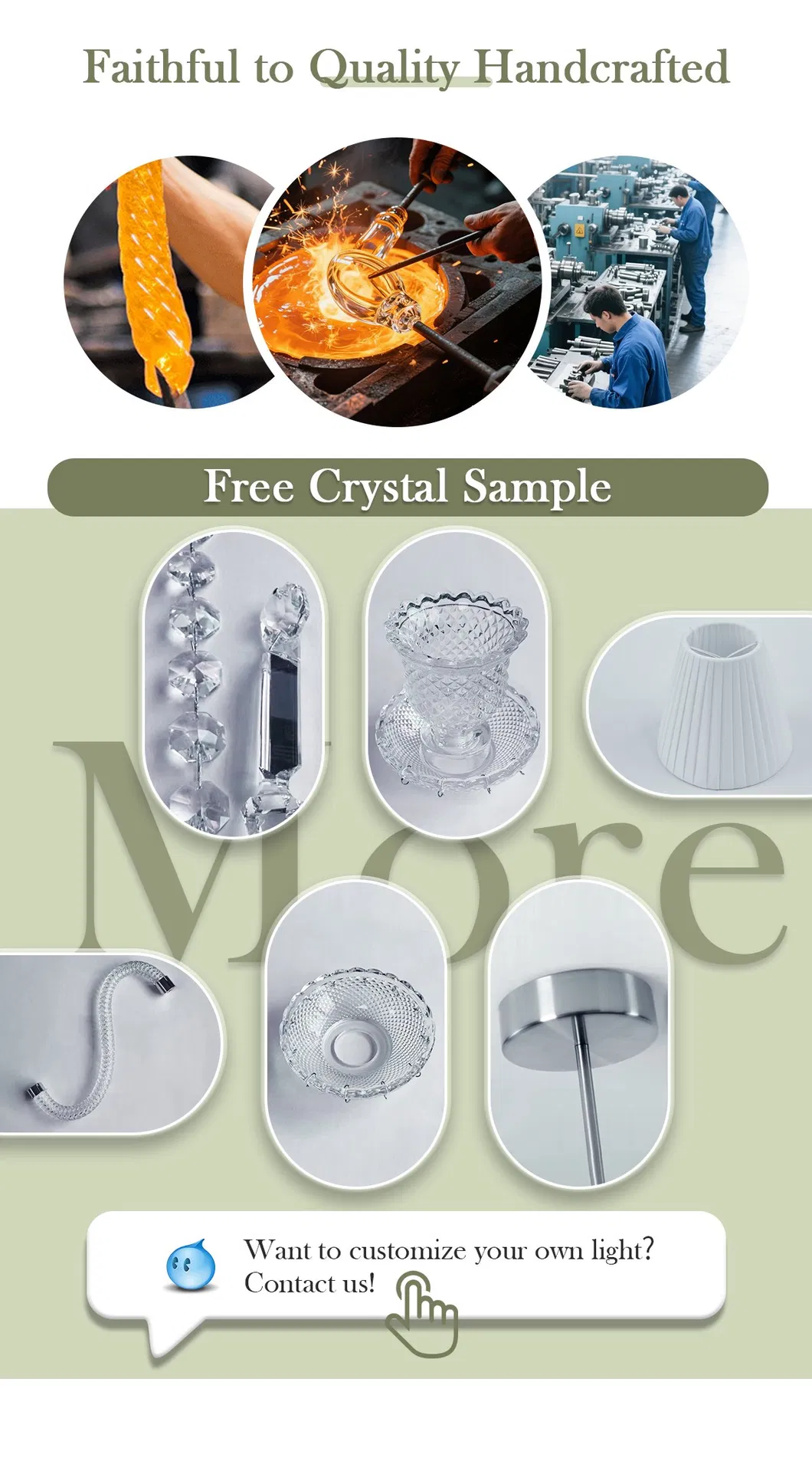 Modern Crystal Fixture