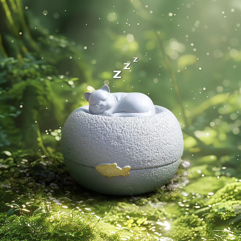 Elegant House Design Pet Urn Promotion Gift - Color as Picture