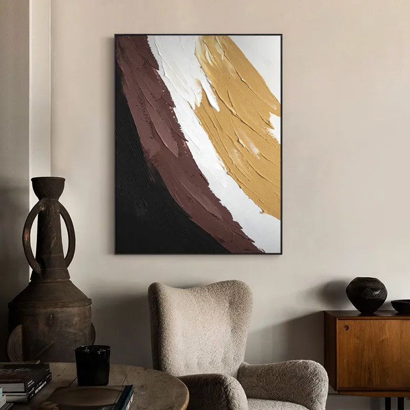 Hand Made Abstract Canvas Wall Art Pictures