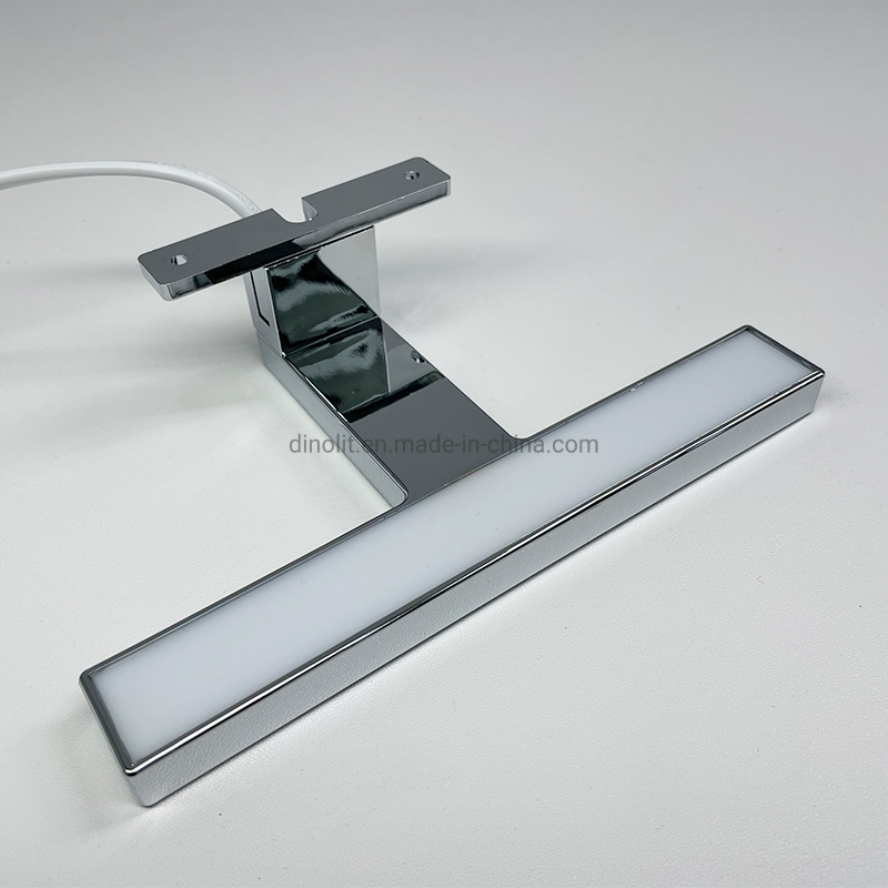 Professional IP44 Chrome/Black/White 100-240V Waterproof Modern Fashion Classic LED Bathroom/Bath/Washroom Vanity Furniture Front Mirror Light with Clamp IP44