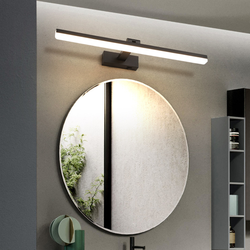 High Quality Bathroom Rectangle LED Mirror Lamp Light Adjustable Angle Wall Mounted Vanity Mirror Light
