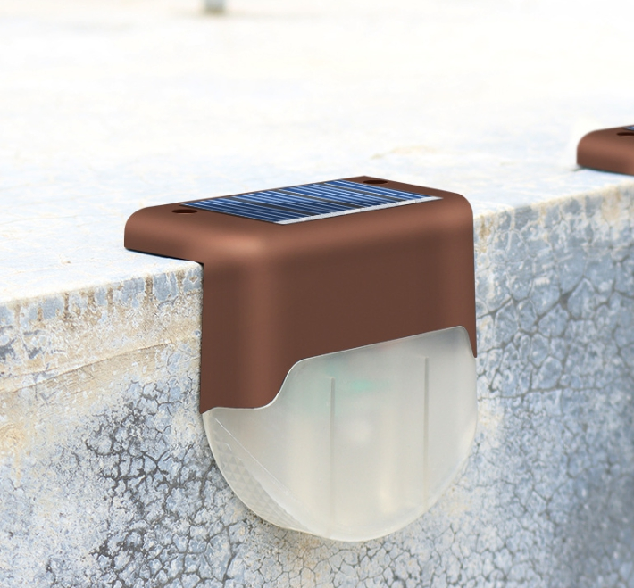 Wholesale Garden Decoration Lighting Waterproof Outdoor Solar LED Deck Path Step Lamp Solar Powered Garden Step Light