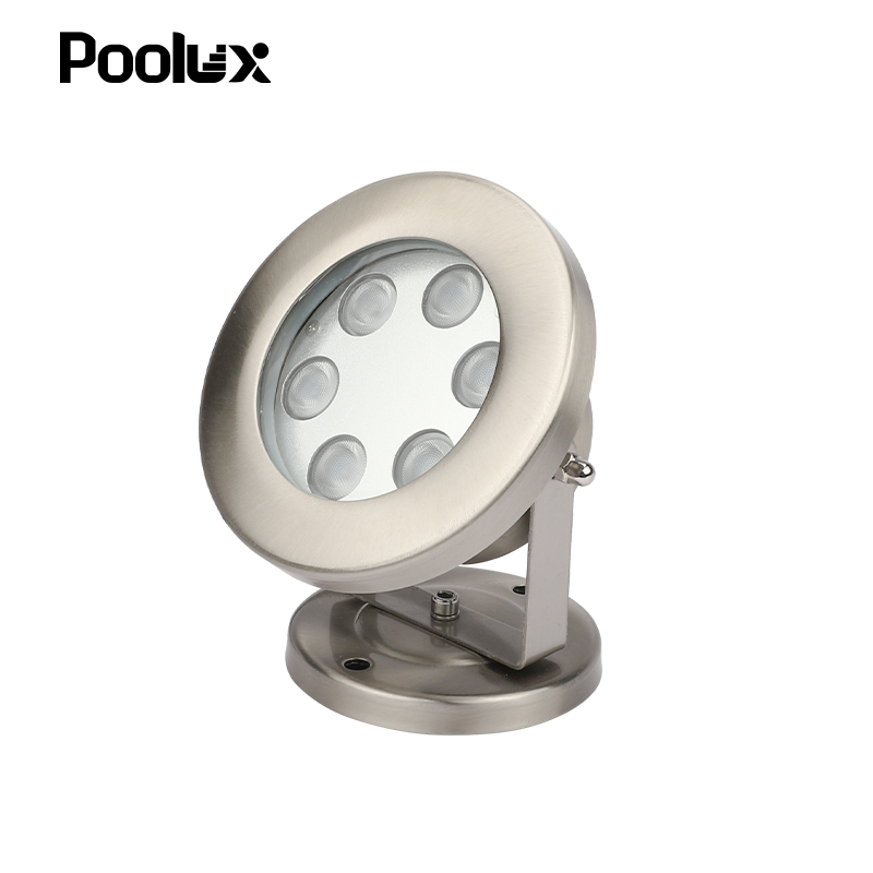 Factory IP68 LED Waterproof Underwater Outdoor Projection Resin Filled Spot Light for Pool Fountain Garden Landscape