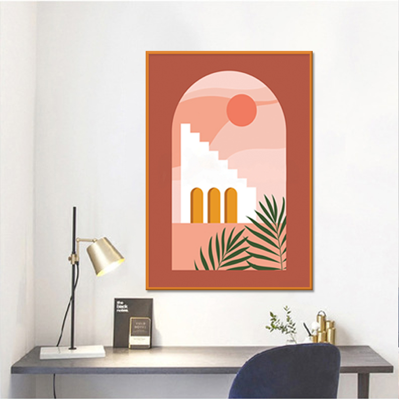 Modern Abstract Scenery Picture Poster Living Room Home Decoration