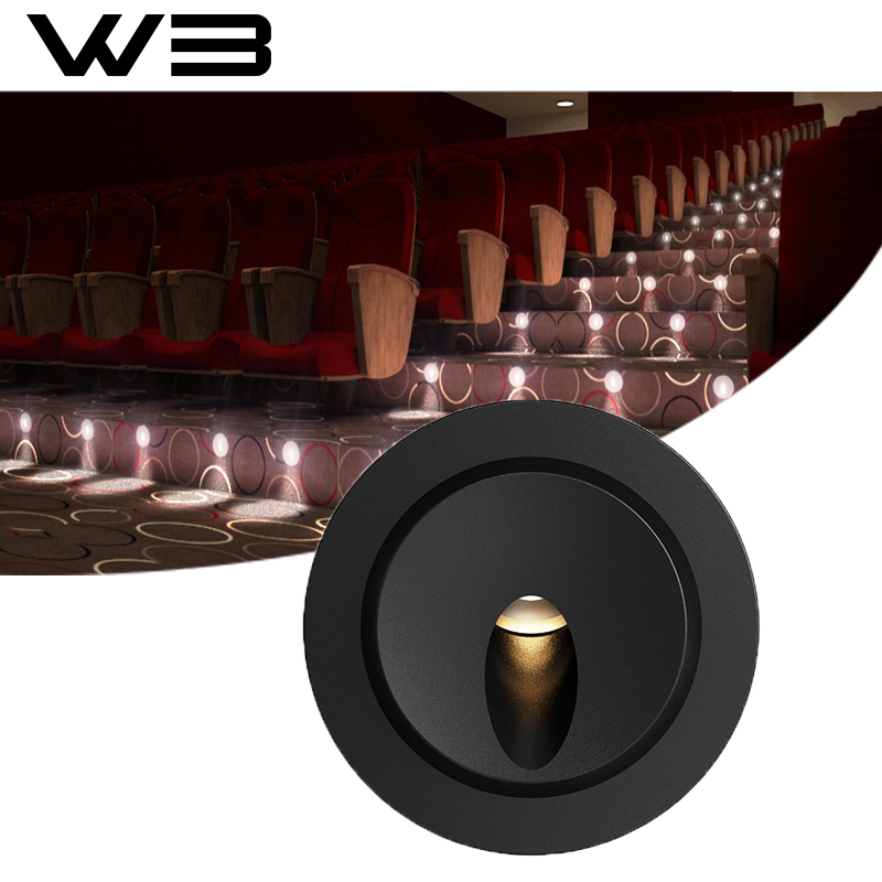 IP65 Eco-Friendly 2W Outdoor Pathway LED Step Light Use for Garden Path