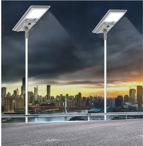 Integrated Energy All-in-One Road Street Lighting IP65 High Brightness Garden Lamp Motion Sensor LED Solar Street Light
