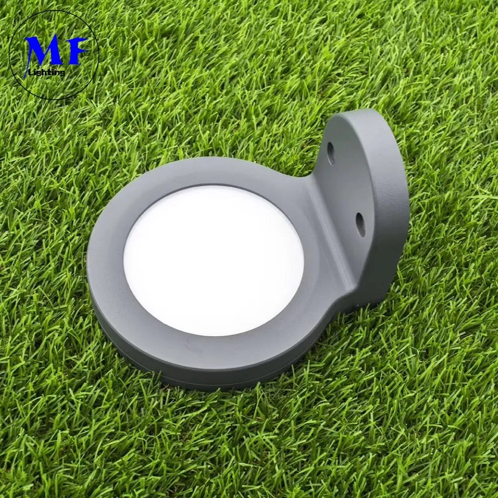 OEM ODM Automatic Solar Power Outdoor Waterproof IP66 2W 200lm Die-Cast Aluminum All in One LED Solar Wall Light Solar Garden Light with Microwave Sensor