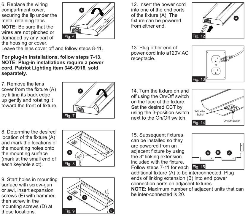 LED Lighting Installation