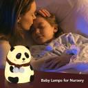 Panda Silicone Night Light USB Rechargeable LED Cute Animal Kids Night Lamp