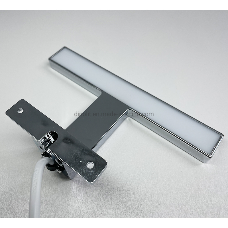 Professional IP44 Chrome/Black/White 100-240V Waterproof Modern Fashion Classic LED Bathroom/Bath/Washroom Vanity Furniture Front Mirror Light with Clamp IP44