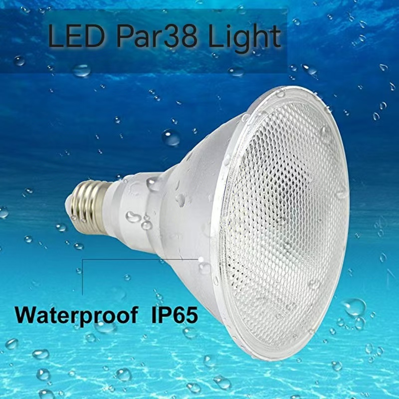 38degree LED PAR38 Spotlight IP65 Landscape Garden Outdoor Spot Light Color Adjustable