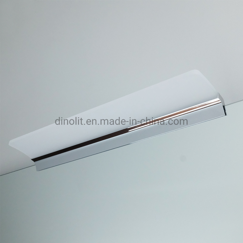 45cm / 60cm Acrylic Curved Design Chrome Aluminum 12V Input Waterproof Bathroom Furniture/Bath Vanity/Mirror Cabinet LED Light with CE IP44