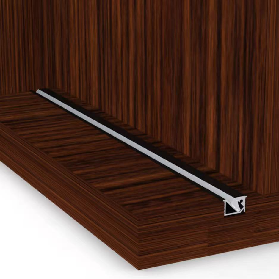 Under Cabinet LED Light Ultra-Thin Embedded 45 Degree for Furniture Lighting