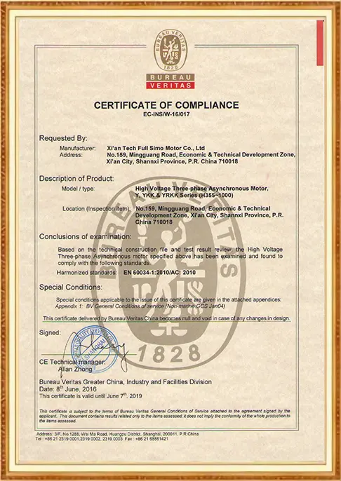 Safety Certificate
