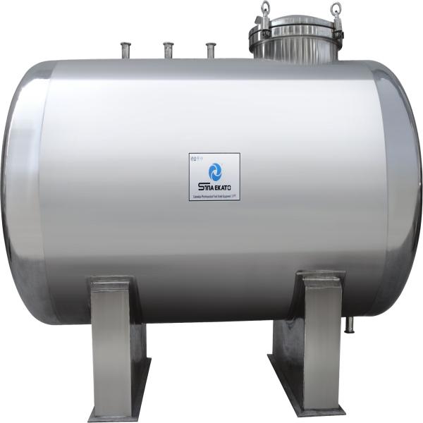 Discount Cosmetic Horizontal Storage Tank Shampoo Liquid Soap Detergent Stainless Steel Tank SS316 Storage Tank Manufacturer, Suppliers