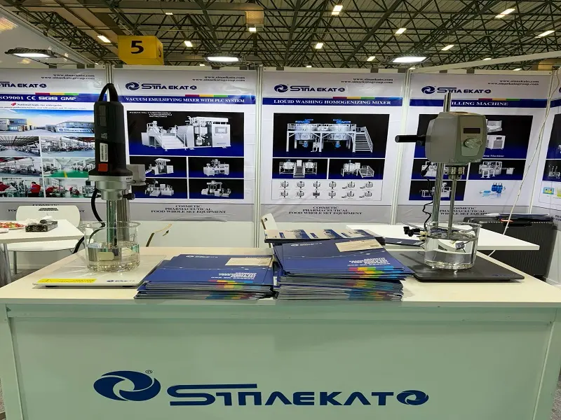 SINAEKATO debuts at international cosmetic machinery exhibition