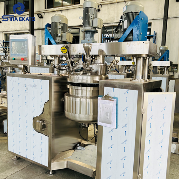 High-Quality Color Cosmetic Vacuum Dispersing Mixer Hydraulic PLC Control Manufacturers, Factory