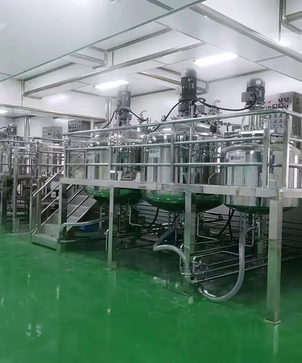 SINAEKATO cosmetic processing equipment project in Dubai UAE