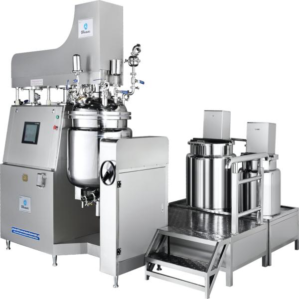 CE Certification SinaEkato double cylinder vacuum homogenizing emulsifier Supplier, Suppliers