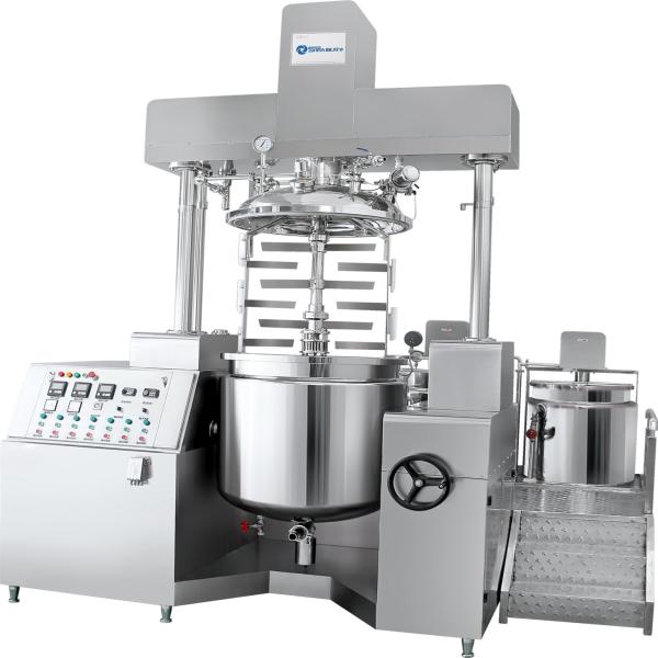 Best Electronic Control Top Homogenizer Bidirectional Mixing Vacuum Emulsifying  for Cream Lotion Skincare Cosmetic Machinery Manufacturer, Factories