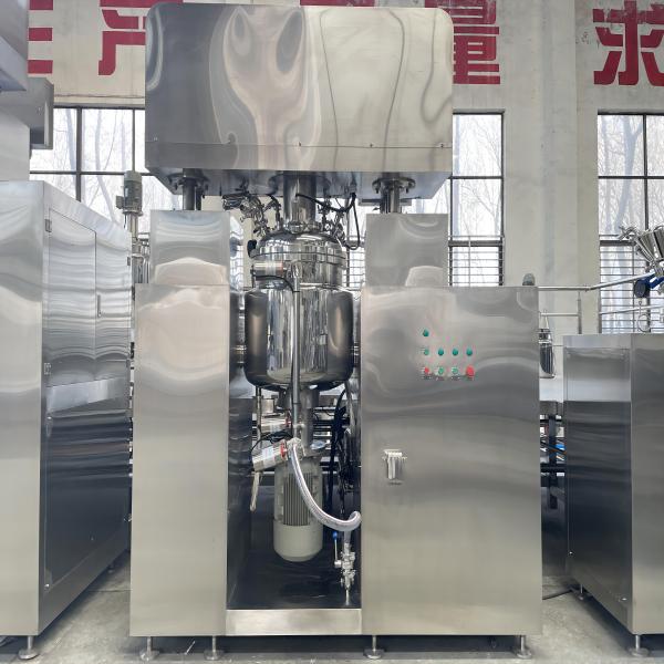 CE Certification 50-2000L vacuum homogenizing emulsifier can be customized foreign brand accessories Manufacturers, Suppliers