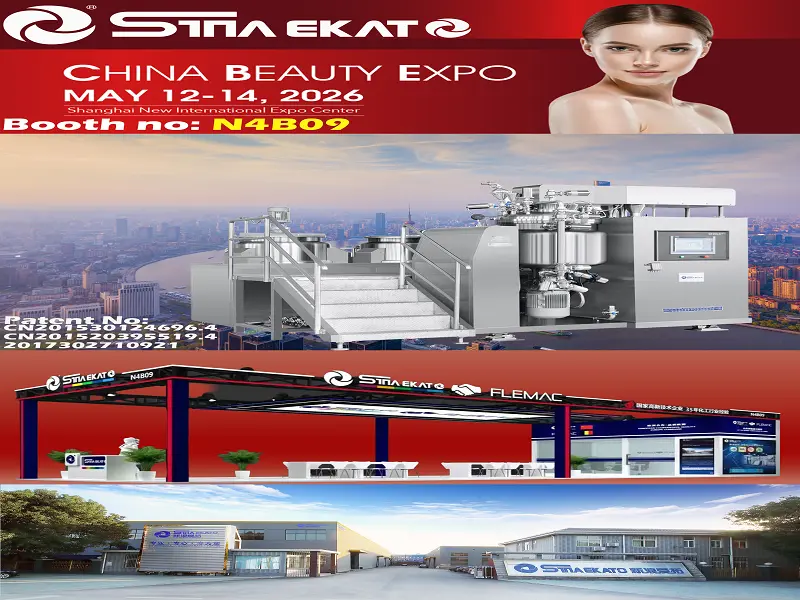 SINAEKATO at China Beauty Expo Shanghai 2026