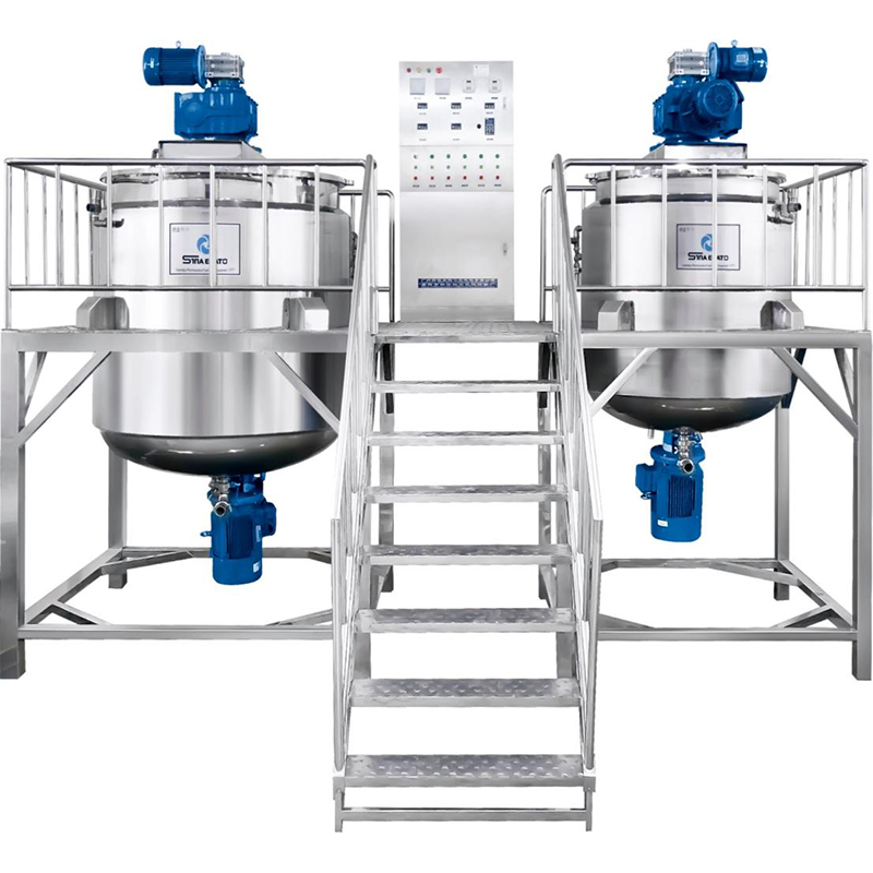 Shampoo liquid mixer detail
