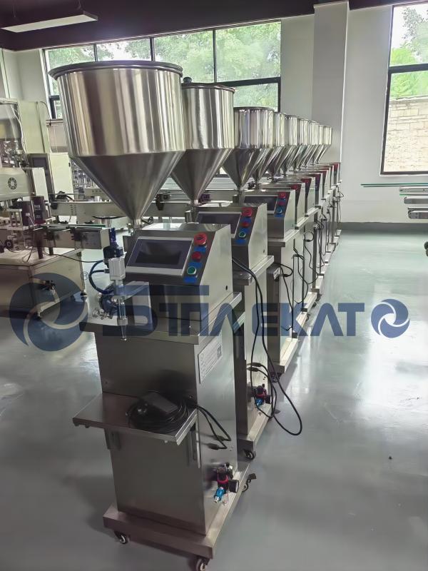 Best New Product -  vertical servo Semi-automatic  liquid/paste filling machine  Manufacturer, Factories